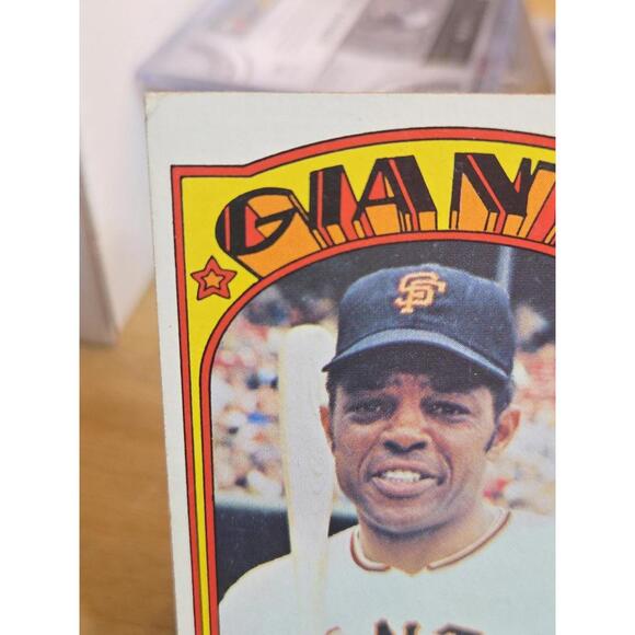 1972 Topps Willie Mays baseball card San Francisco Giants #49 EXT - Picture 5 of 10